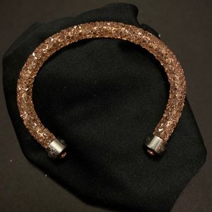 Rose Gold Swarovski Cuff Bracelet